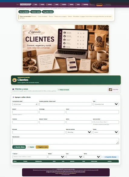 Herramienta de gestión de clientes