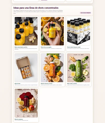 Inspiración visual para packs y presentaciones